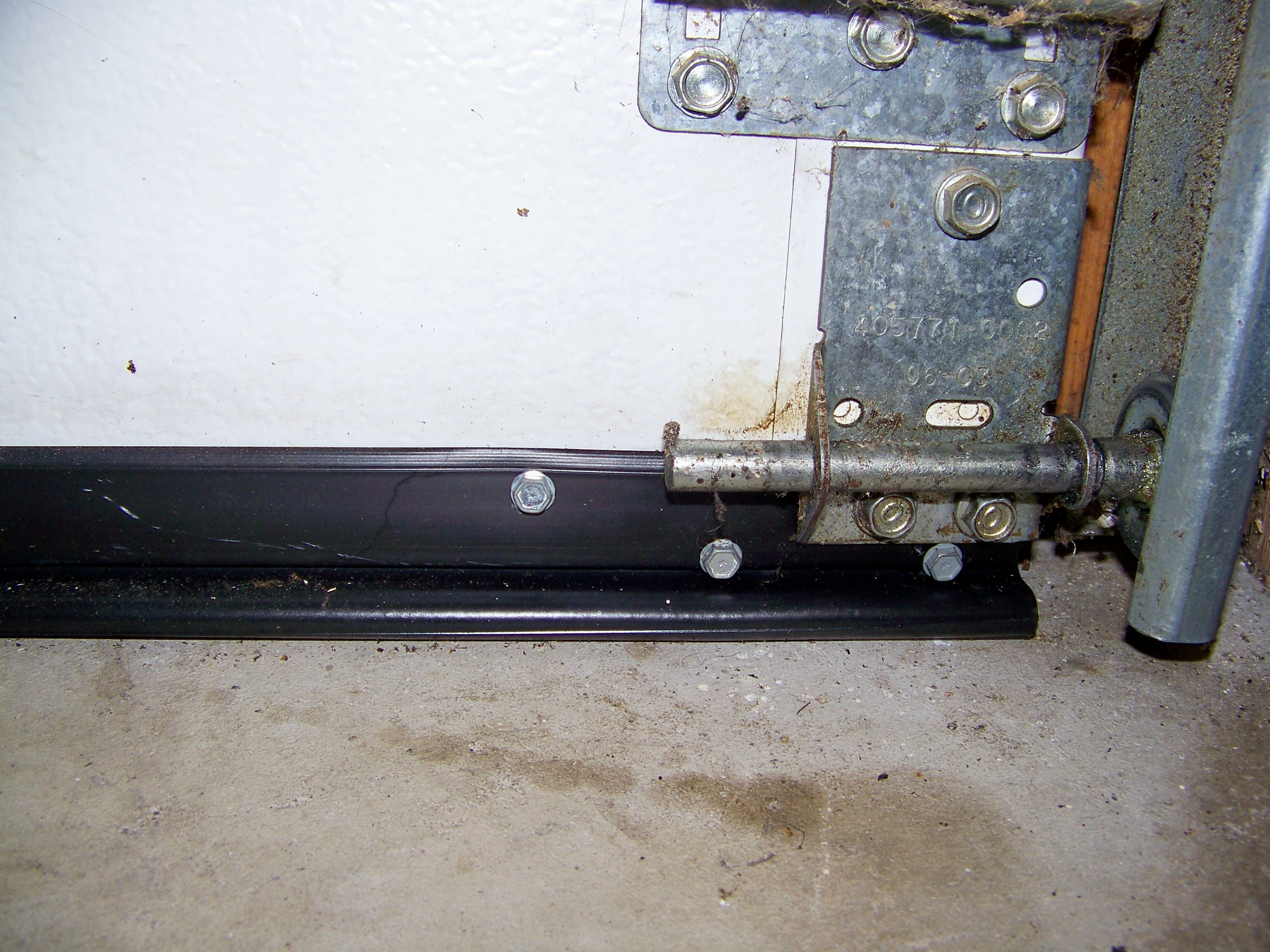 Installing Garage Door Bottom Seal Kits, How To Replace Garage Door Bottom Seal