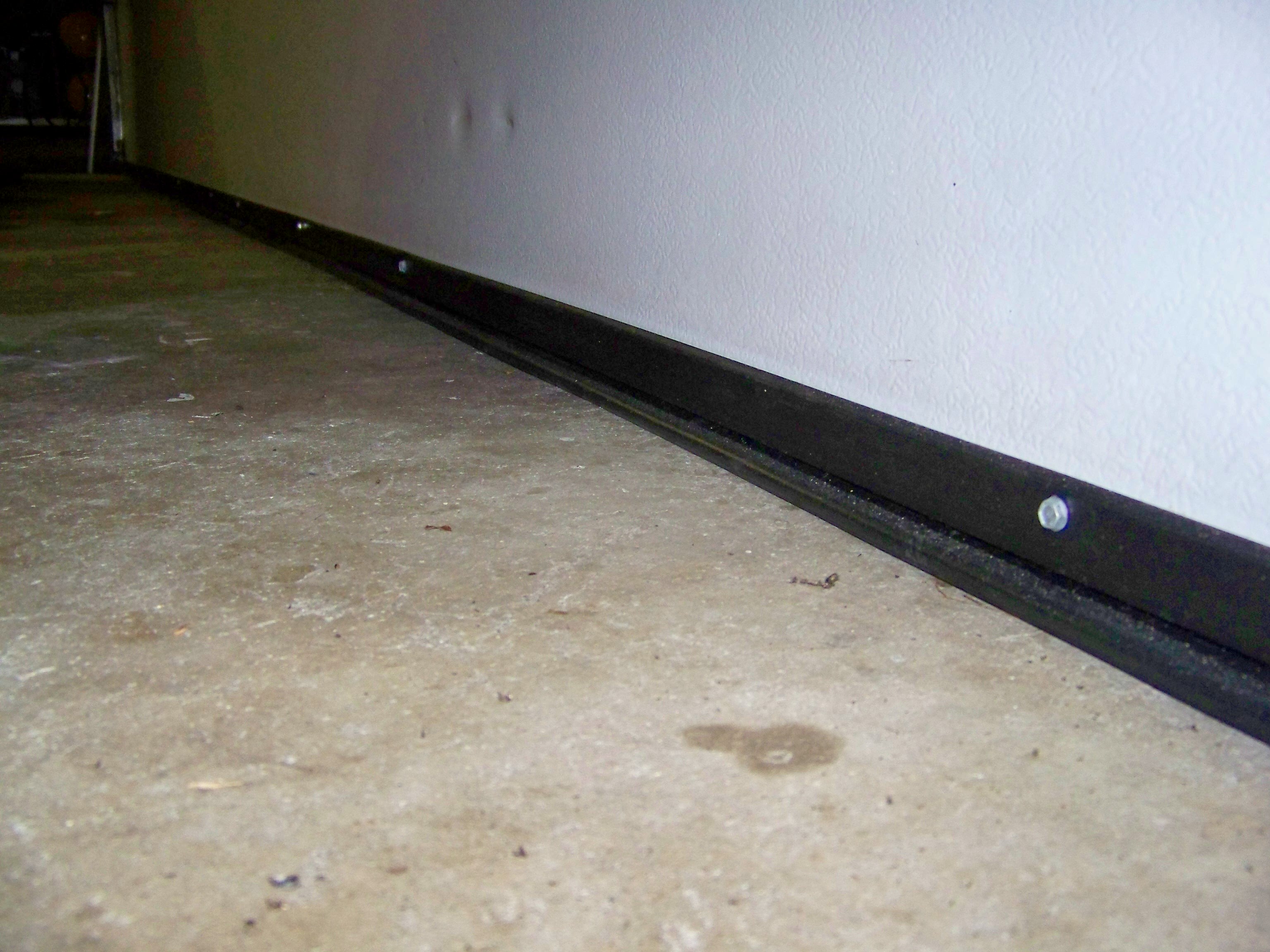 Installing Garage Door Bottom Seal Kits, How To Install Garage Door Weather Stripping Bottom